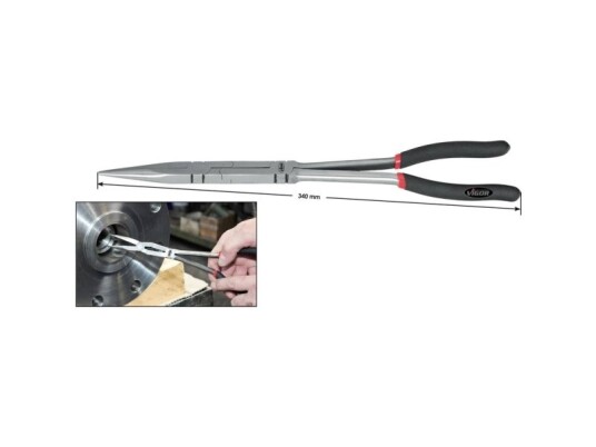 Vigor V2783 340mm Fladrundtang med 2-komponent Håndtak
