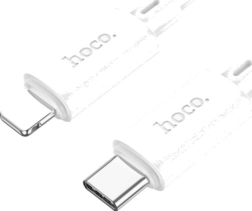 Hoco Usb-C Lightning Usb-Kabel 1 M Hvit Hocoacc7