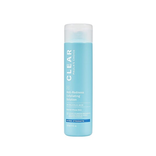 Clear Extra Strength Anti Redness Exfoliating Solution 2% Salycilic Acid 118 ml Clear Extra Strength Anti Redness Exfoliating Solution 2% Salycilic Acid 118 ml