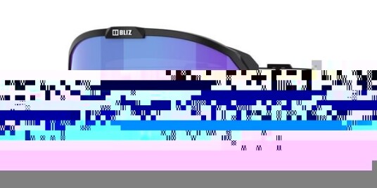 Bliz Rave Linsefarge: Light Orange/Blue, Innf.: Black-White Logo