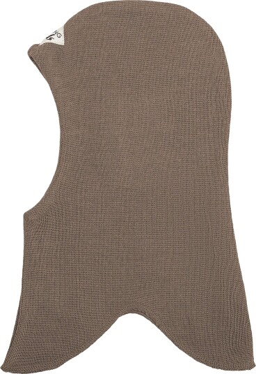 Racing Kids Balaclava Ull/Bomull 2 lags Brown Birch Bark Racing Kids 6 10 år (116 140) Balaclava dobbel Brun