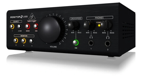 Behringer MONITOR2USB Hodetelefon- og Høyttalerkontroller Behringer MONITOR2USB Hodetelefon- og Høyttalerkontroller