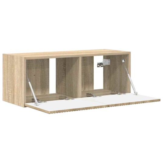 TV Veggskap Veggmontert Sonoma 60 x 31 x 29.5 cm Konstruert tre