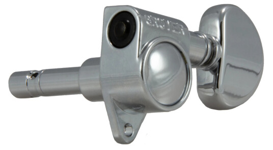 Grover 106C Original Locking Rotomatics w/Round Button Single Chrome L