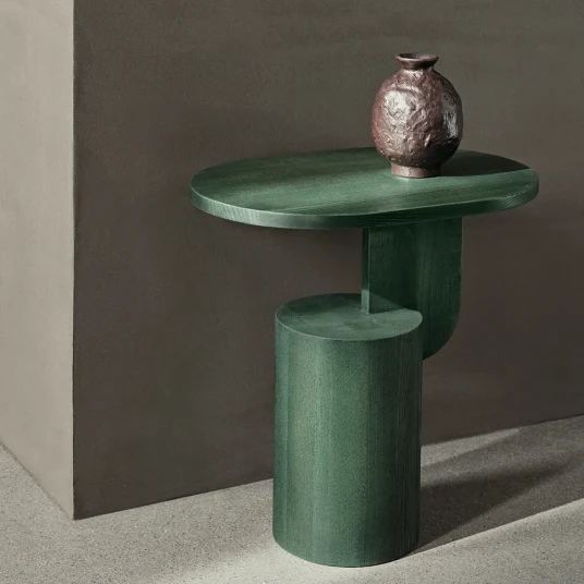 Ferm Living Insert Sidebord   Myrtle Green Stained