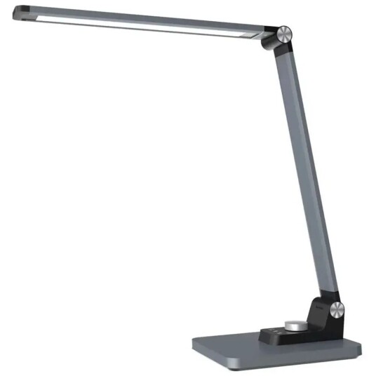 Lippa LED Skrivebordslampe i Aluminium - Sølv