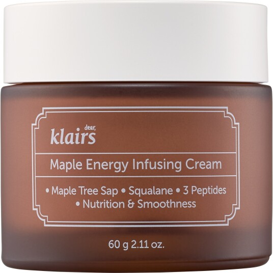 Klairs Maple Energy Fuktighetskrem 60 g - Parabenfri Anti-age Krem for Tørr og Moden Hud Klairs Maple Energy Fuktighetskrem 60 g - Parabenfri Anti-age Krem for Tørr og Moden Hud