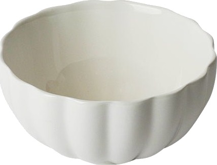 Nova Lilly Bolle 13cm Hvit Nova Lilly Bolle 13cm Hvit