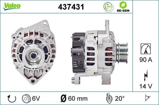 VALEO 437431 Dynamo VALEO 437431 Dynamo