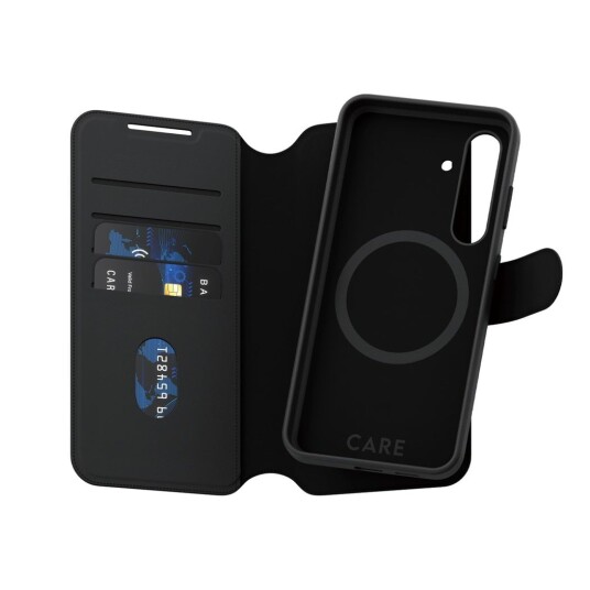 CARE by PanzerGlass Tango 2-i-1 Lommebokdeksel med Qi Kompatibilitet for Samsung Galaxy S24 CARE by PanzerGlass Tango 2-i-1 Lommebokdeksel med Qi Kompatibilitet for Samsung Galaxy S24