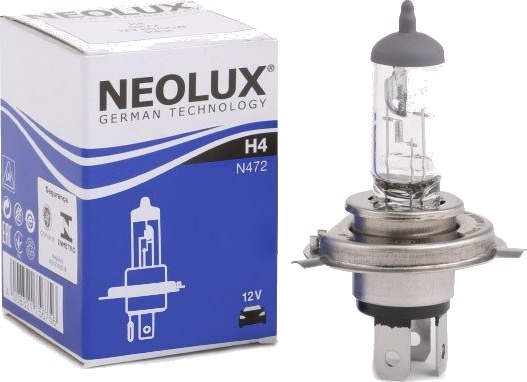 Halogenpære NEOLUX STANDARD 12V H4 60/55W Halogenpære NEOLUX STANDARD 12V H4 60/55W