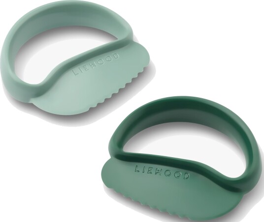 Liewood Riven Toddler Safe Kniv 2-Pakk Peppermint/Garden Green