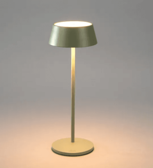 Trend Collection Menton USB Bordlampe Matt Grønngrå