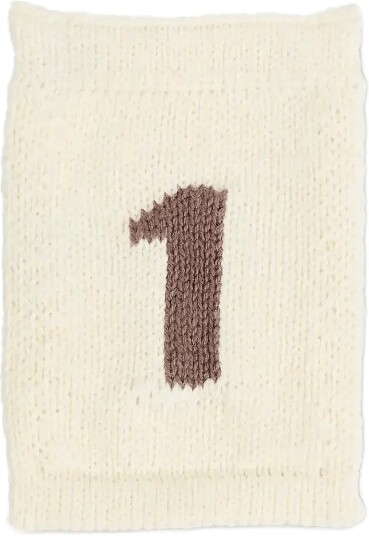 Smallstuff Knitted Flag, 1, Nature - 1 NATURE - One Size