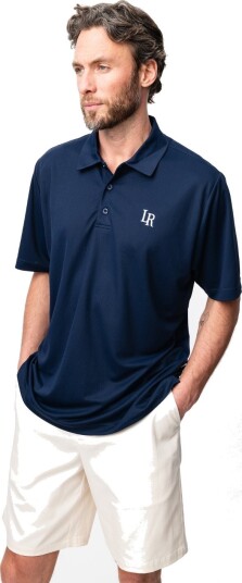 Local Rule Performance Polo Blå Golf pologenser herre Navy X Large