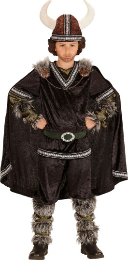 Widmann Herskende Viking Komplett Barnekostyme med Hatt Strl 11 13 ÅR