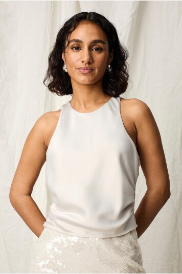 Joelle Bluse Layton Hvit