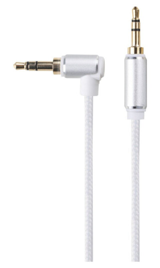 DACOTA PLATINUM MINI JACK-KABEL HANN-HANN VINKEL 3M, HVIT