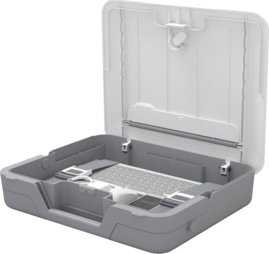 Fellowes Breyta Notebookbæreveske Built In Notebook Riser 14" Hvit
