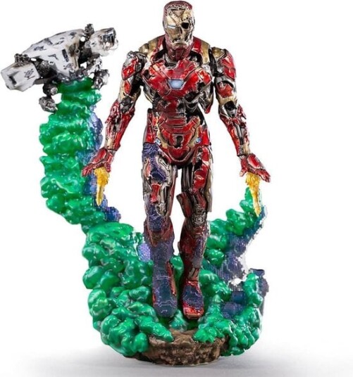 Marvel Spider-Man Langt Hjemmefra Iron Man Illusjon Deluxe 1:10 Statue Marvel Spider-Man Langt Hjemmefra Iron Man Illusjon Deluxe 1:10 Statue