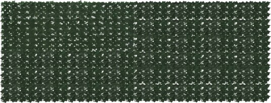 Balkong skjerm med blader Mørkegrønn 400 x 150 cm Balkong skjerm med blader Mørkegrønn 400 x 150 cm