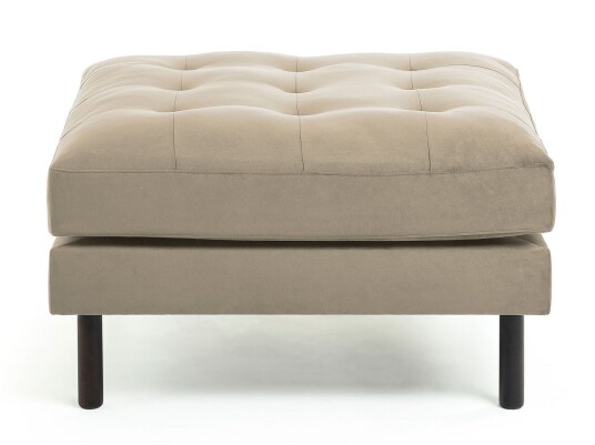 Kave Home Bogart Puff - Taupe Unoliving 1696018-02-0 1625606-04-0