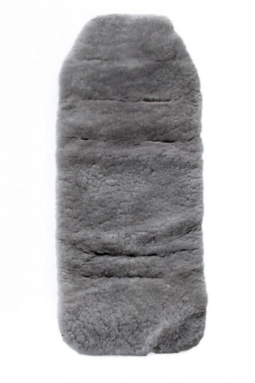 BOZZ Sittepute Lammeskinn Korthåret Mid Grey BOZZ Sittepute Lammeskinn Korthåret Mid Grey