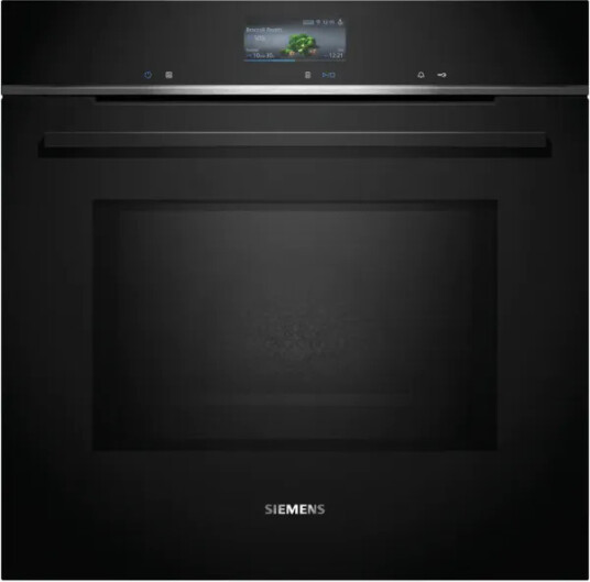 Siemens iQ700 Kombinasjonsovn med Mikrofunkjson og Pyrolyse 67L Integrert Stekeovn Sort Siemens iQ700 Kombinasjonsovn med Mikrofunkjson og Pyrolyse 67L Integrert Stekeovn Sort