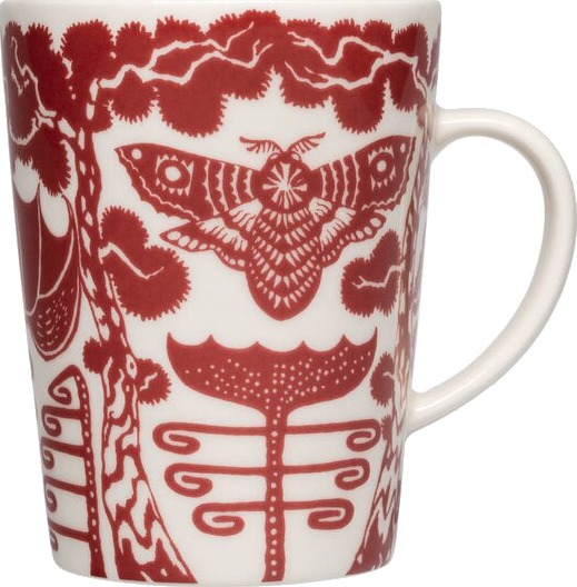 iittala Taika krus 40 cl Yö granatrød gaveeske