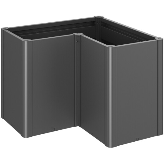 BIOHORT HØYBED BELVEDERE MAXI L100 MØRK GRÅ METALLIC BIOHORT HØYBED BELVEDERE MAXI L100 MØRK GRÅ METALLIC