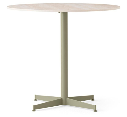 Audo Nook Spisebord Ø80 Olivengrønn/ Sand