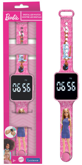 Lexibook - Barbie LED Digital Watch - (DMW060BB)