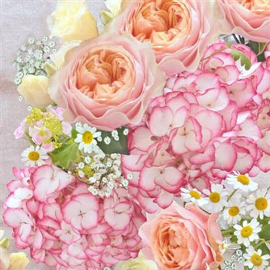 Lunsj serviett Vintage rose