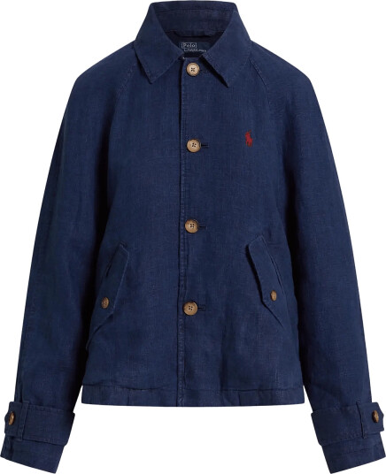 Polo Ralph Lauren Linen Pw Wvn Jacket Navy S