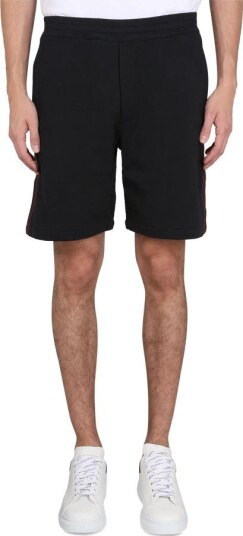 Alexander McQueen Herre Shorts Svart XL,