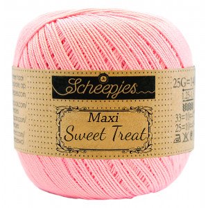 Scheepjes Maxi Sweet Treat Garn Unicolor 749 Rosa