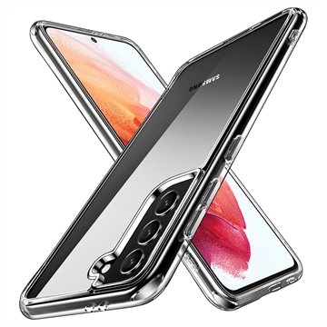 Samsung Galaxy S21 FE 5G Anti-Shock Hybrid-deksel Gjennomsiktig