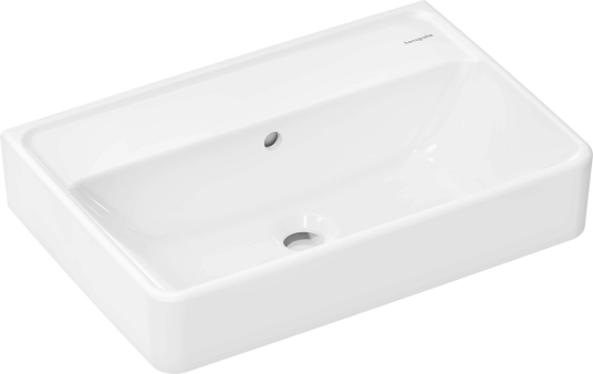 Hansgrohe Xanuia Q Vegghengt Servant 55x37 cm u/bl.hull m/ol Hvit