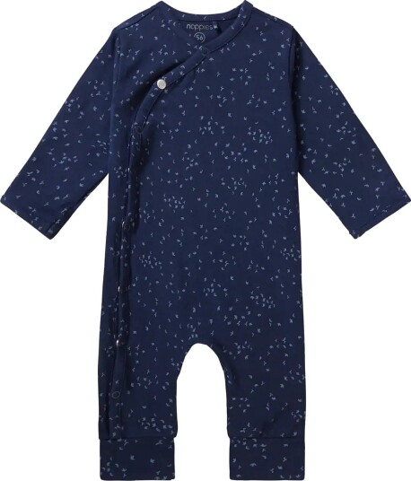 Noppies U Playsuit Nuuk Ls All O.print P554 BLACK IRIS 68