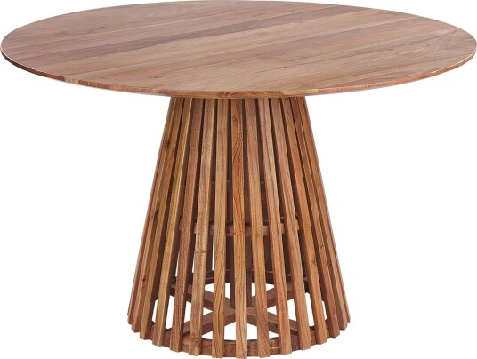 Ortelle Spisebord 120 cm Rund - Mørkebrun