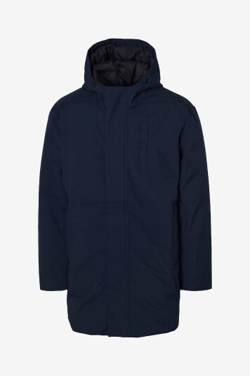 Selected Homme Parka slhFranklin Urban Tech Parka Blå