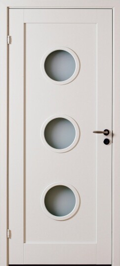 Innerdør Bygg1 Stil 1 R3 Hvit Glass Innerdør Bygg1 Stil 1 R3 Hvit Glass