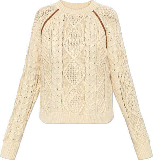 Diesel Dame Strikkevarer Beige L, Diesel Dame Strikkevarer Beige L,
