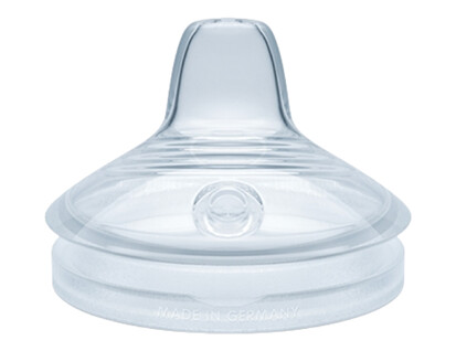 NUK For Nature Silikon Flaskesmokk til Tutekopp 6mnd +