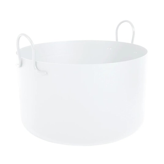 SMD Design Tivoli krukke Ø30 cm lav hvit