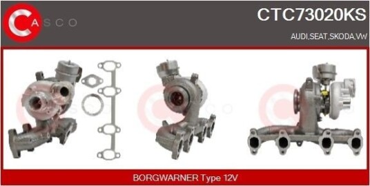 Turbolader CASCO CTC73020KS