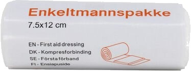 Pharmafiks enkeltmannspakke 7,5 x 12 cm 1 stk Pharmafiks enkeltmannspakke 7,5 x 12 cm 1 stk