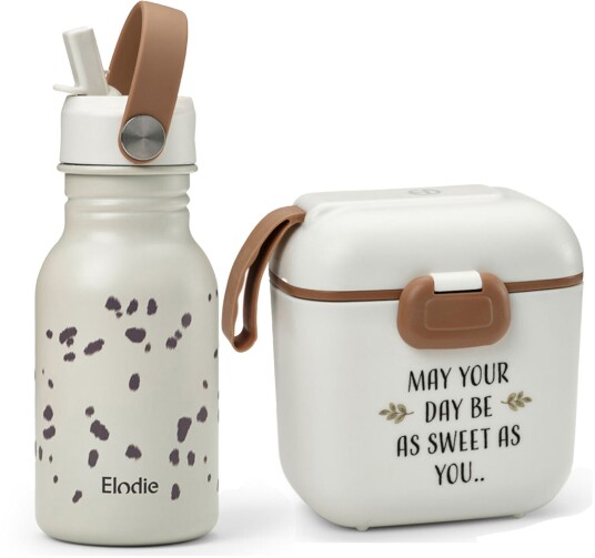 Elodie Matboks & Flaske, Vanilla White/Dalmatian Dots