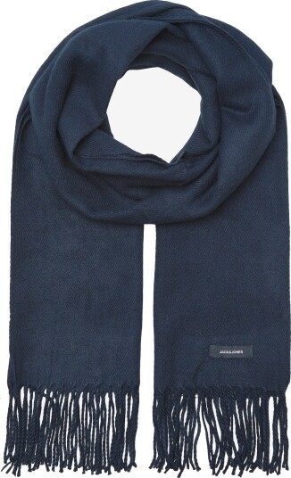 Jack & Jones - Skjerf jacSolid Woven Scarf - Blå