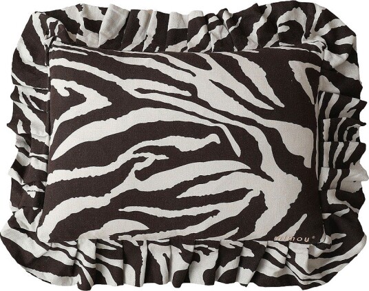 Mimou   Pute med volang Zebra   Brun